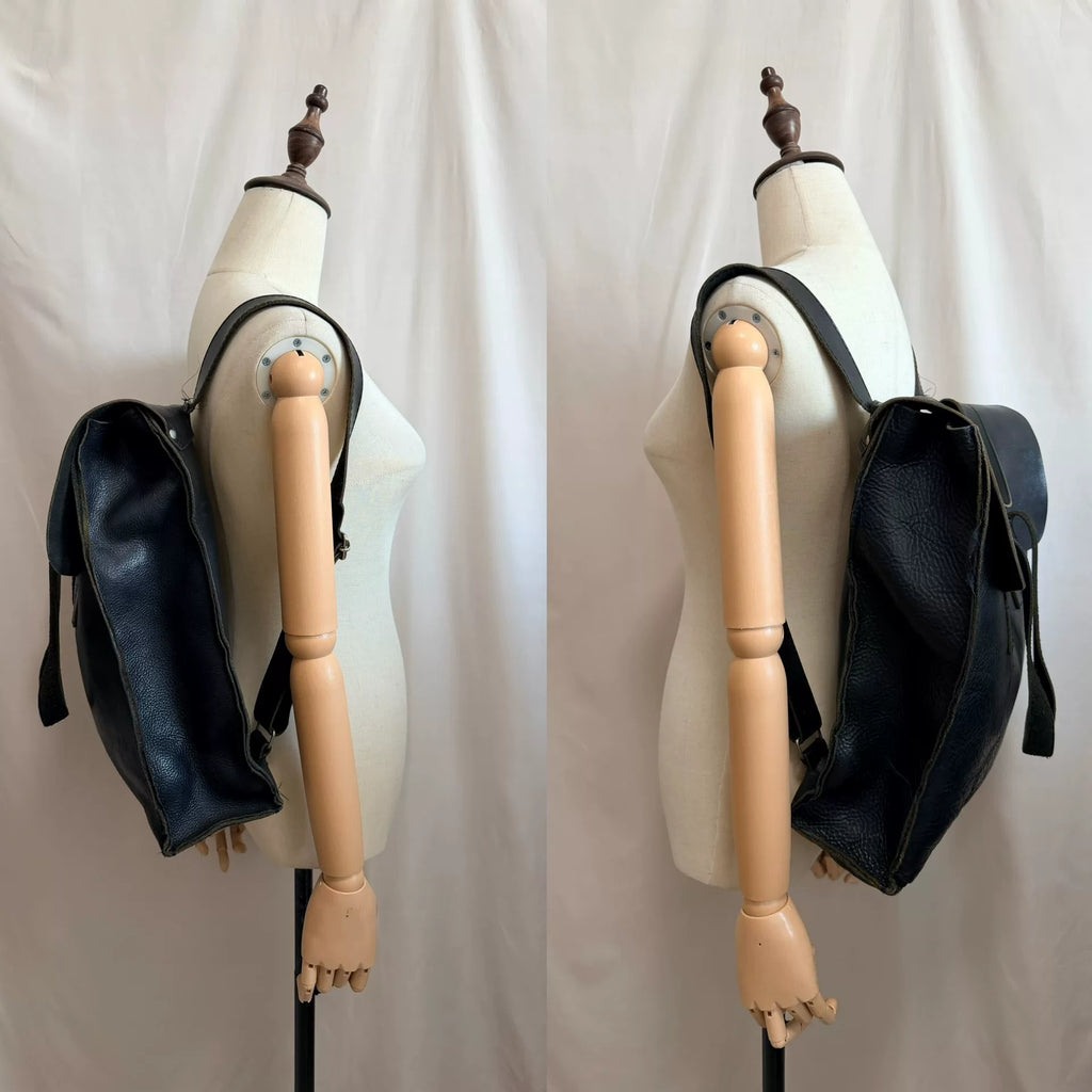 Yohji Yamamoto Backpack Handbag Leather Bag