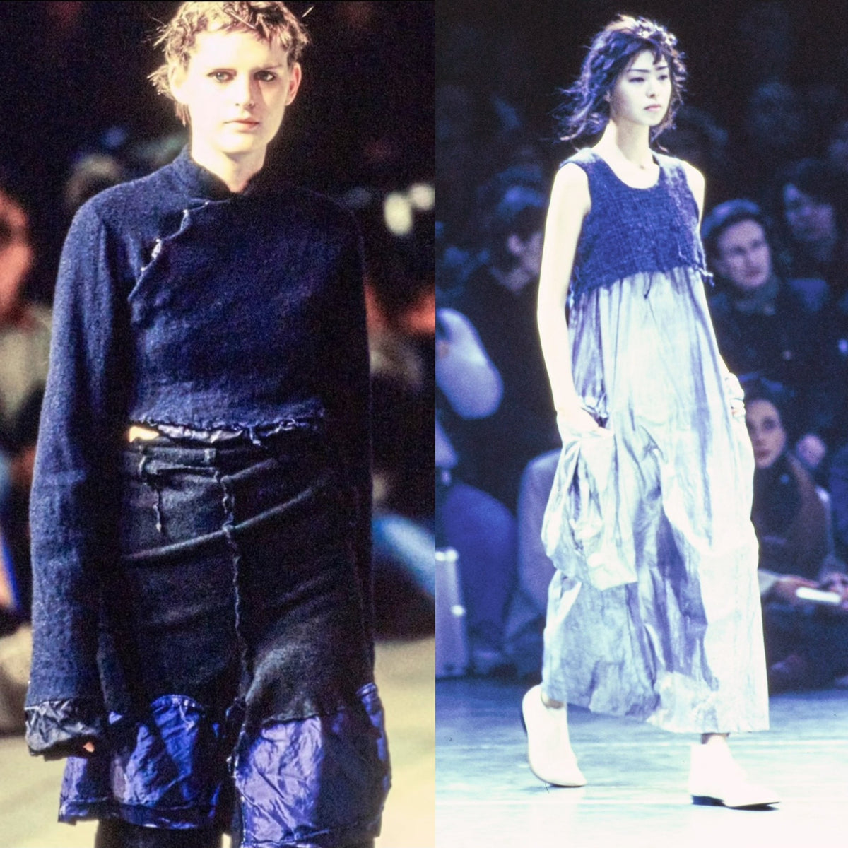 Comme Des Garcons Rei Kawakubo 1994 Chinese-style diagonal-button dress