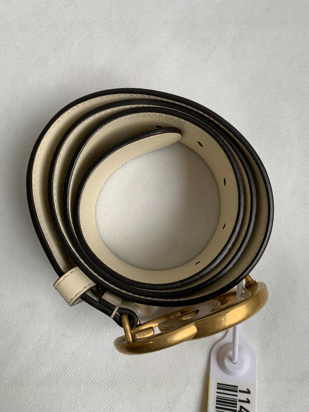Gucci Off-White Double G Belt