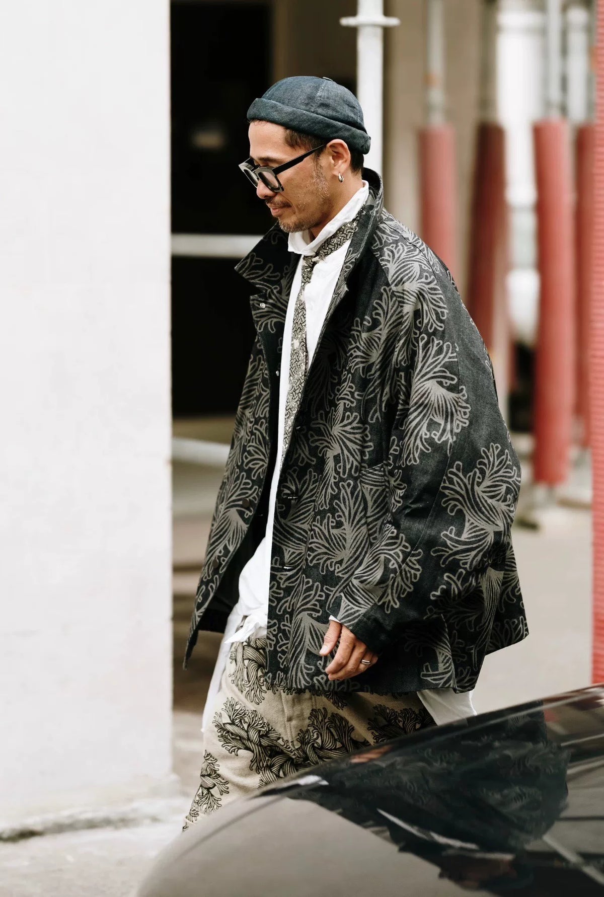Nemeth Rope Knot Pattern Cotton Jacket