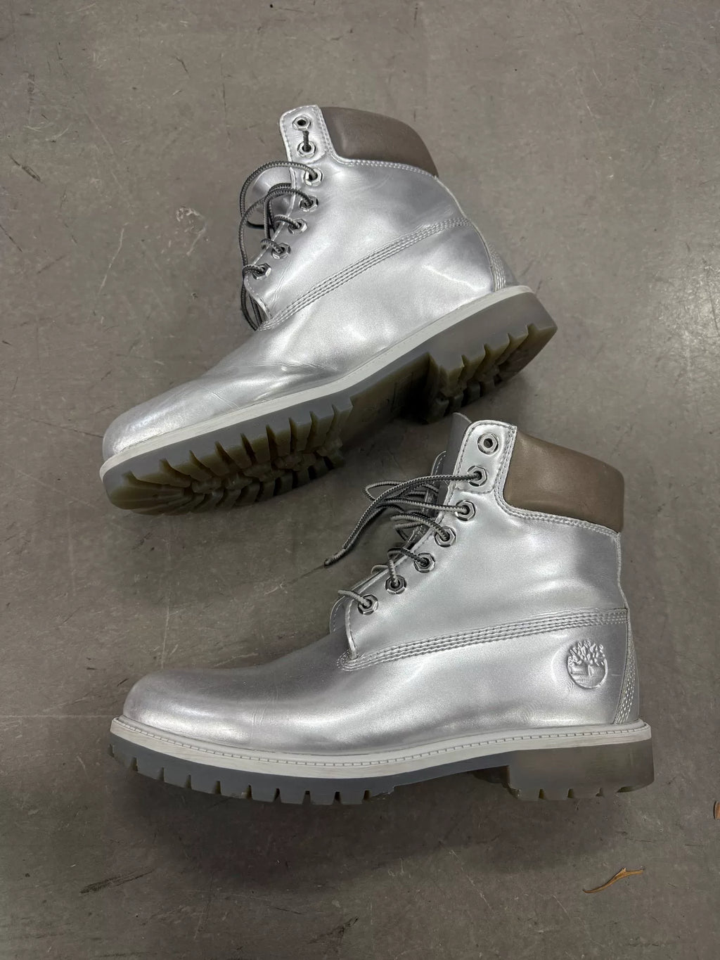 Timberland x Veneda Carter Silver Boots