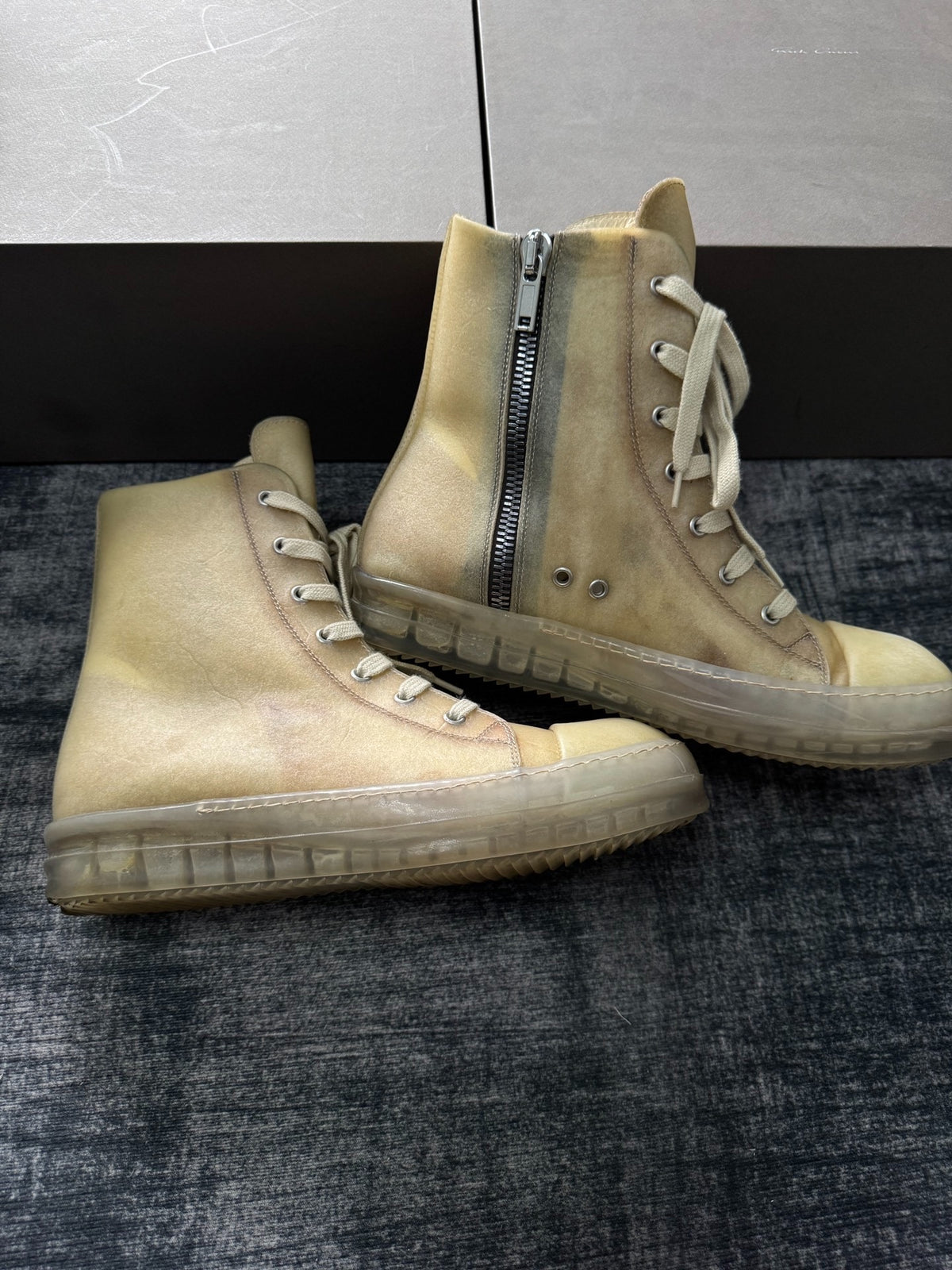 Rick Owens mainline Big Converse Boots