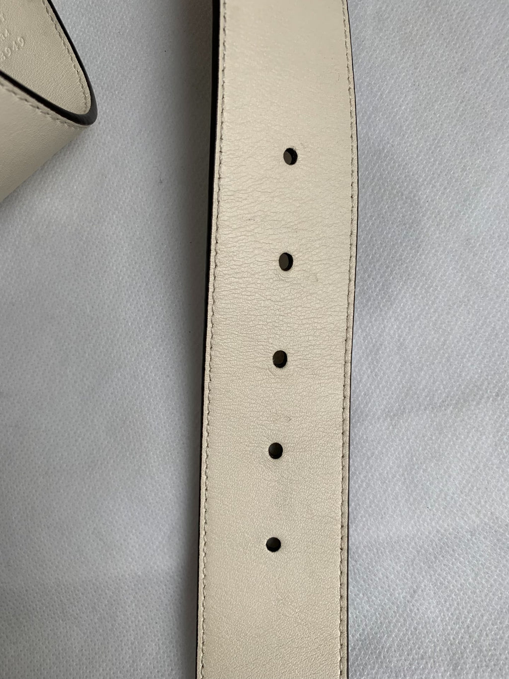 Gucci Off-White Double G Belt