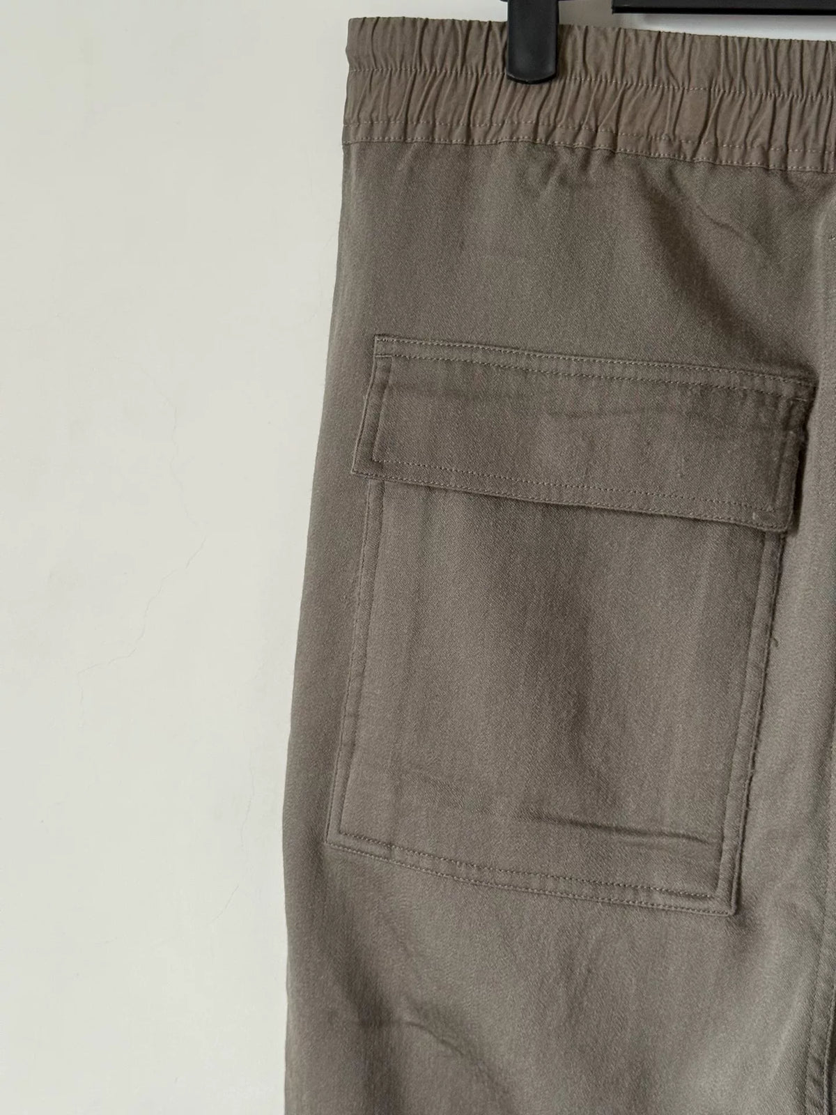 Rick Owens Mainline Astaire Wool Straight-Leg Pants