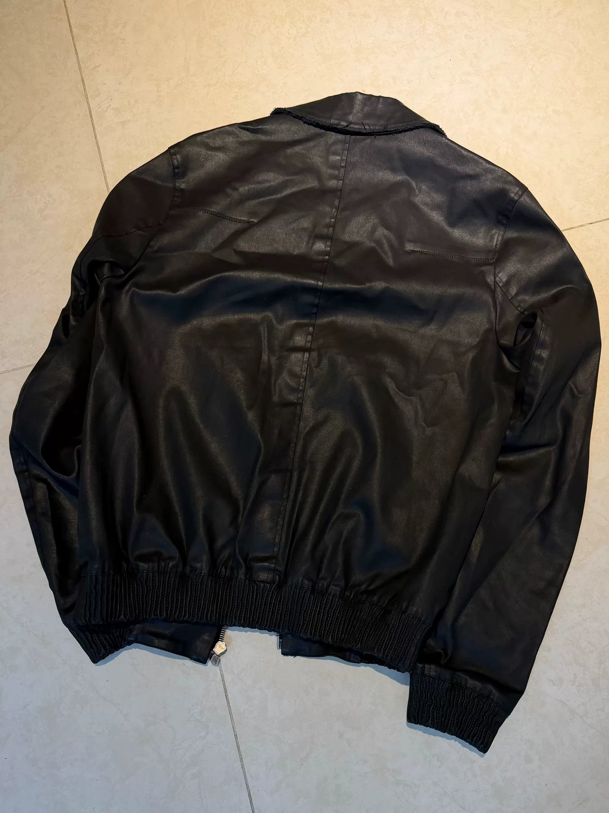 Dior Navy Blue Ma1 Reversible Lambskin Jacket