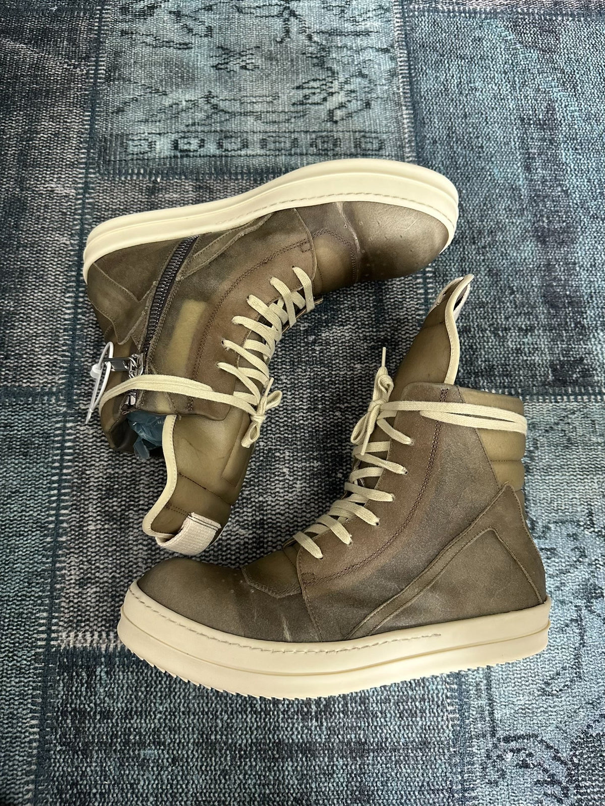 Rick Owens Inverted-Triangle Sneakers