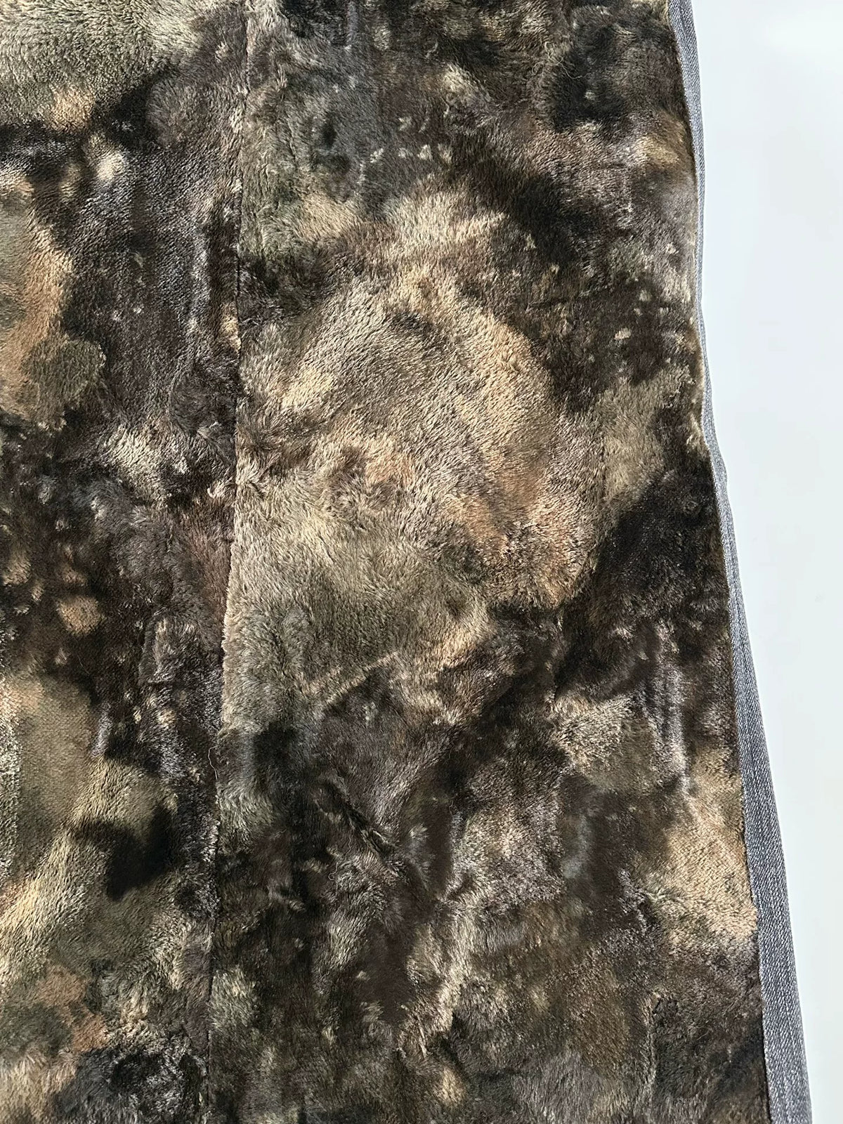 Comme Des Garcons Rei Kawakubo 2000 Tricot line fur skirt