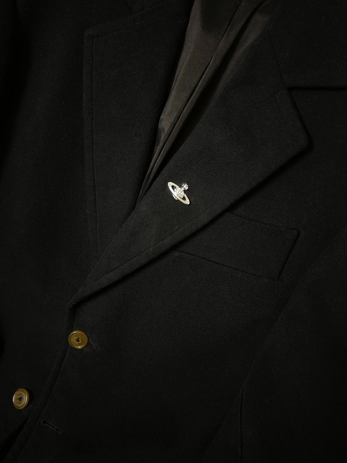 Vivienne Westwood Suede-Textured Tailored Blazer