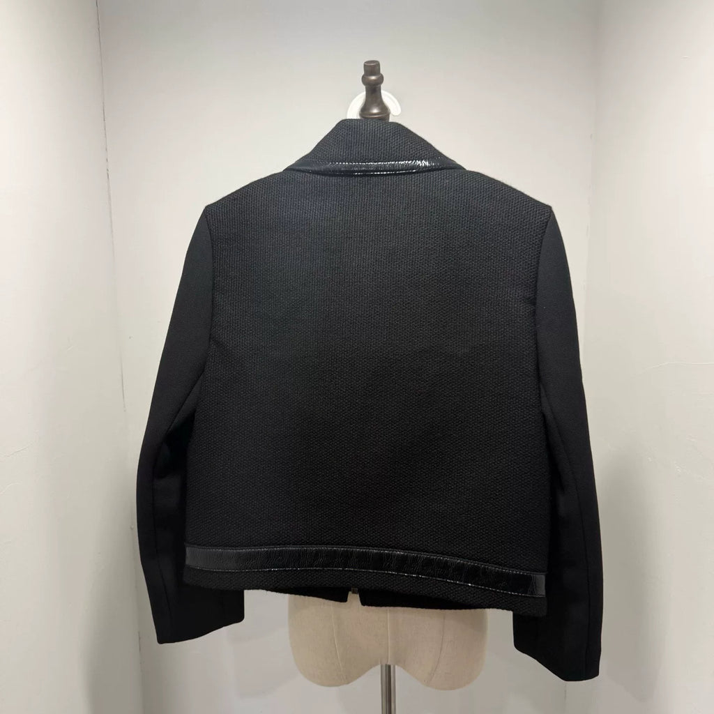 Louis Vuitton Leather Lined Jacket