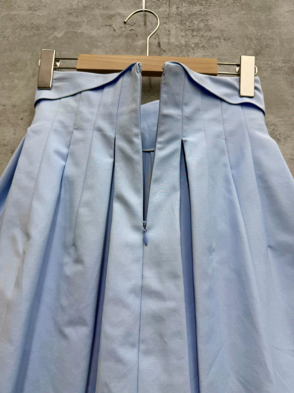 Dior Ribbon Pleated Skirt