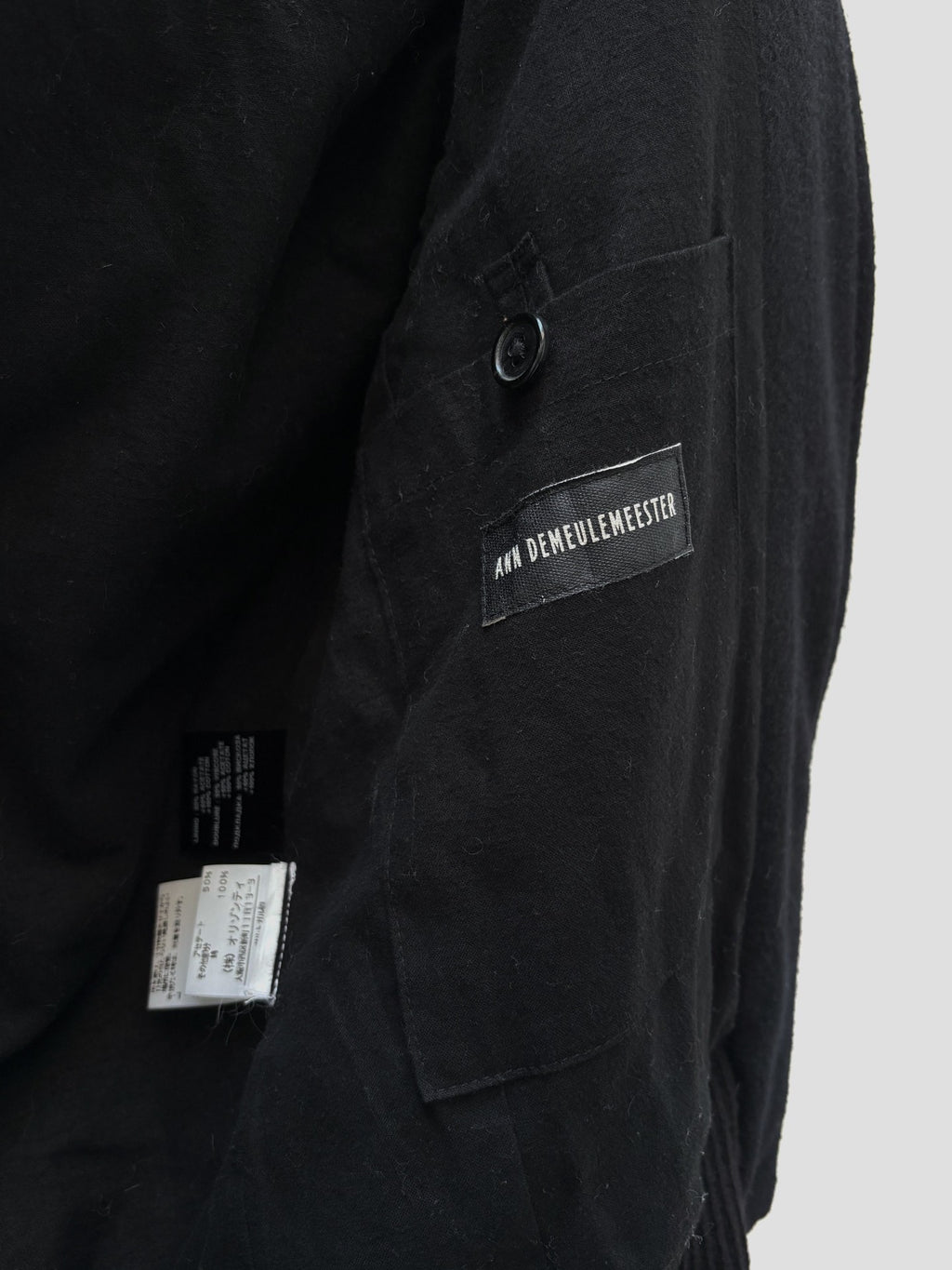 Ann Demeulemeester FW07 Fur Collar Jacket
