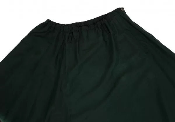 Yohji Yamamoto Green Vintage Pattern Skirt