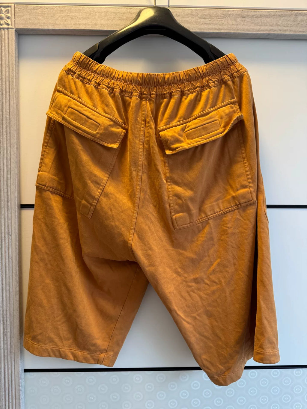 Rick Owens Orange Shorts