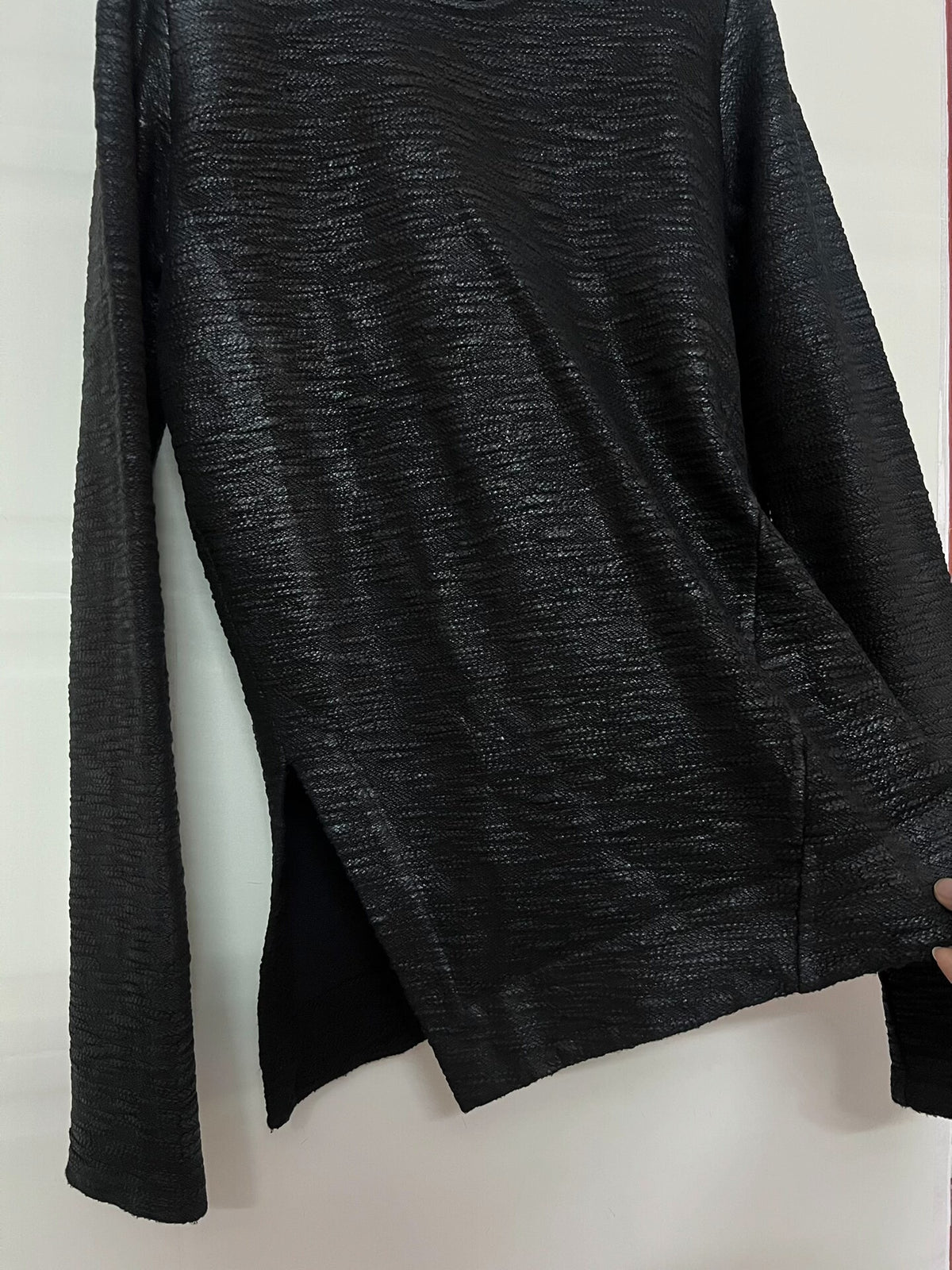 Julius SS18 Long Sleeve Cotton Waxed T-Shirt