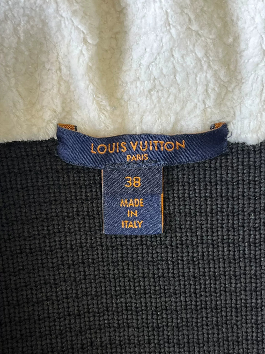 Louis Vuitton Ski Collection Color-Block Knit Jacket