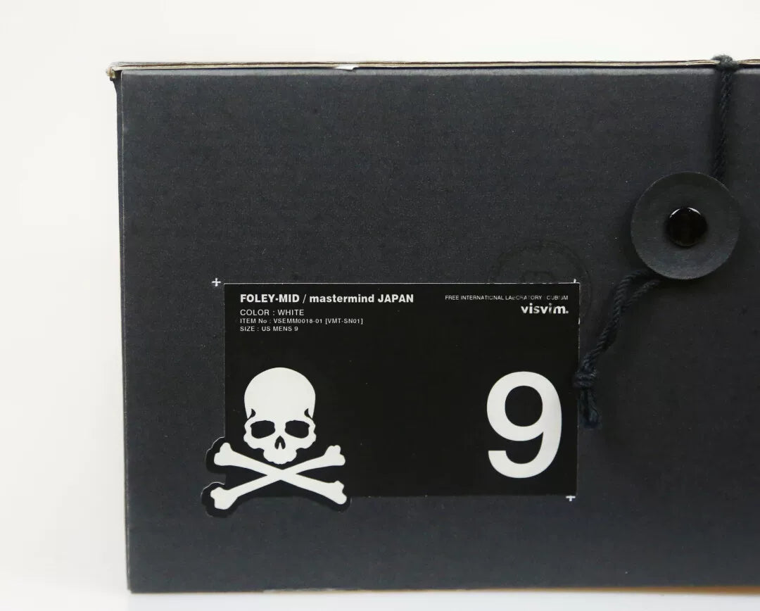 Mastermind Japan x Visvim Foley-Mid White Shoes