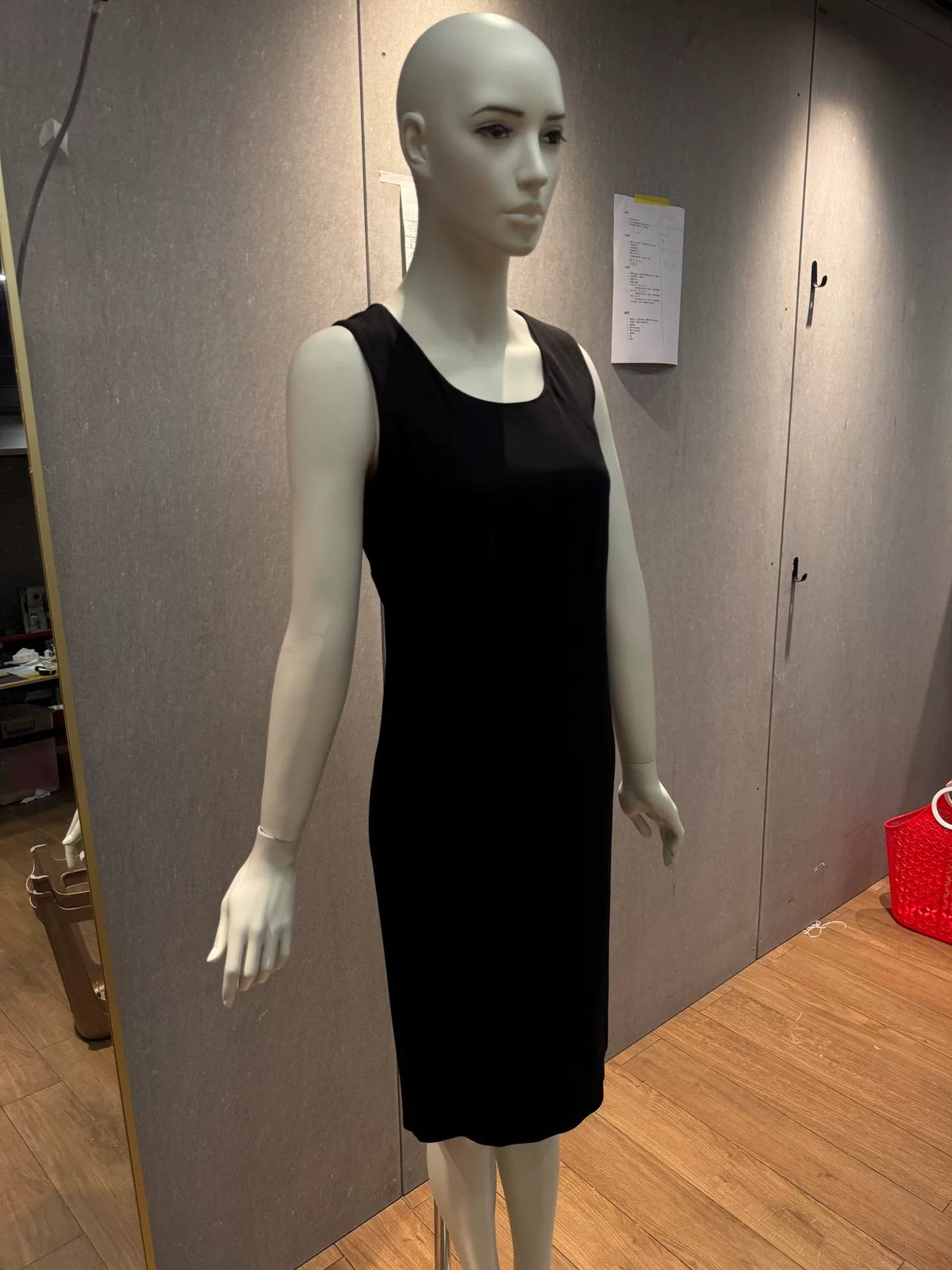Ann Demeulemeester Wool Sheath Dress