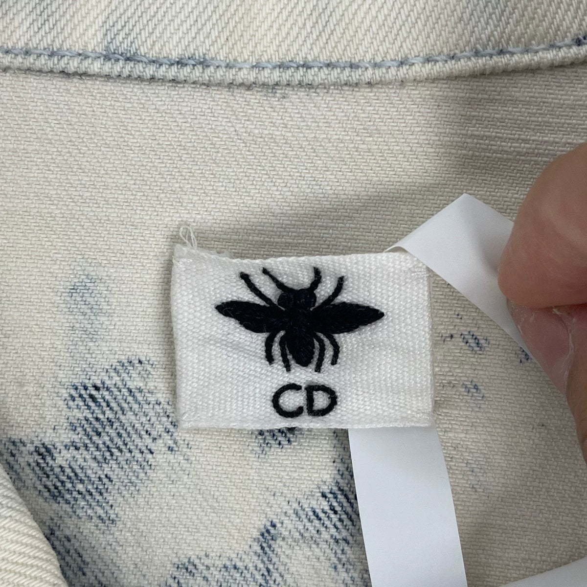 Dior Tie-Dye Denim Jacket