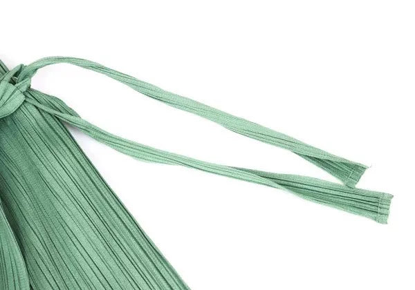 Issey Miyake Vintage Green Pleated Pants