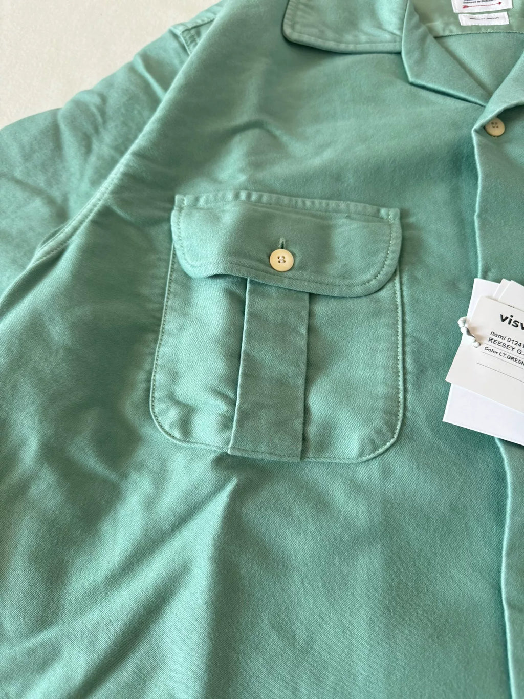 VISVIM 24SS Keesey G.S. Shirt L/S MOLESKIN Shirt