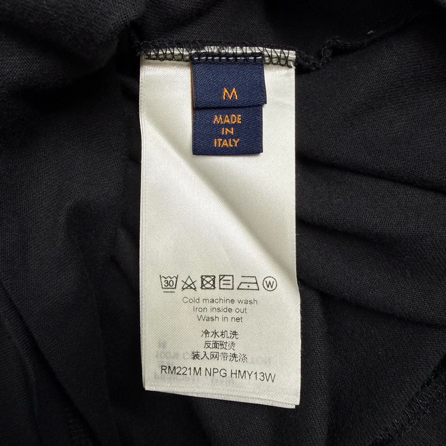 Louis Vuitton Print Crew Neck Short Sleeve Shirt