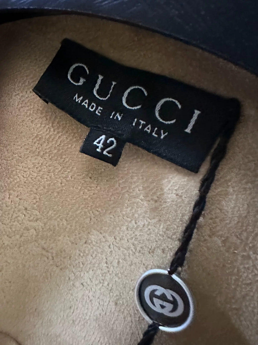 Gucci by Tom Ford 97SS Suede Leather Minimalist Coat