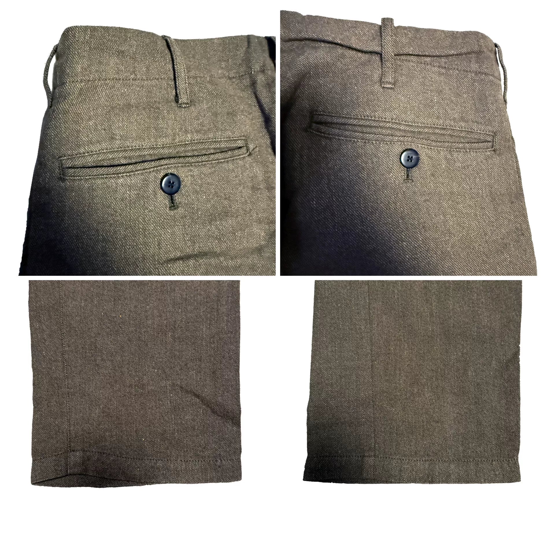 Visvim 18AW Tioga (i W C Twill) FW18 Wool Pants
