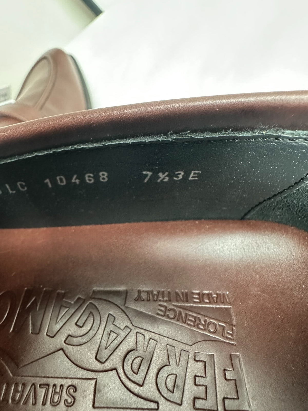 Salvatore Ferragamo Brown Leather Loafers