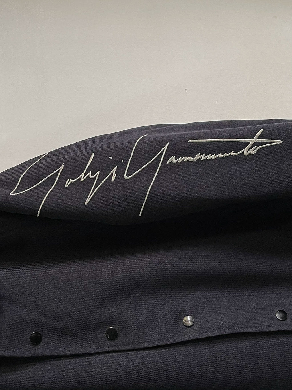 Yohji Yamamoto Mandarin Collar Coach Jacket
