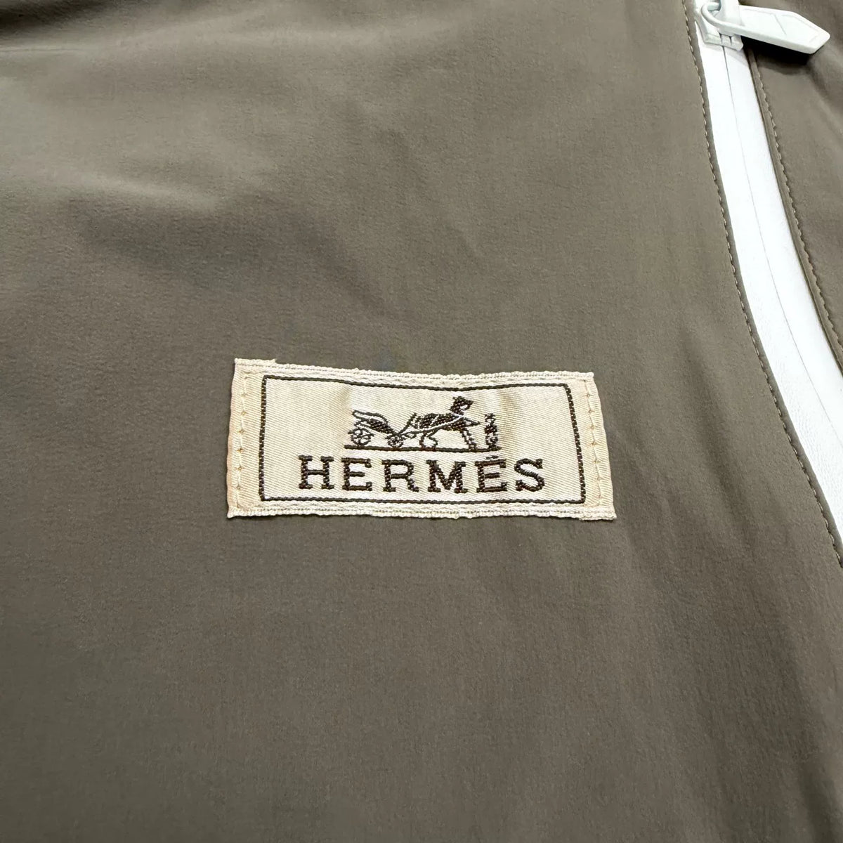 Hermes Color-Block Nylon Jacket