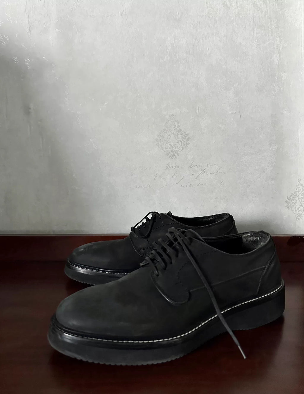 Alexander McQueen Suede Derby Shoes