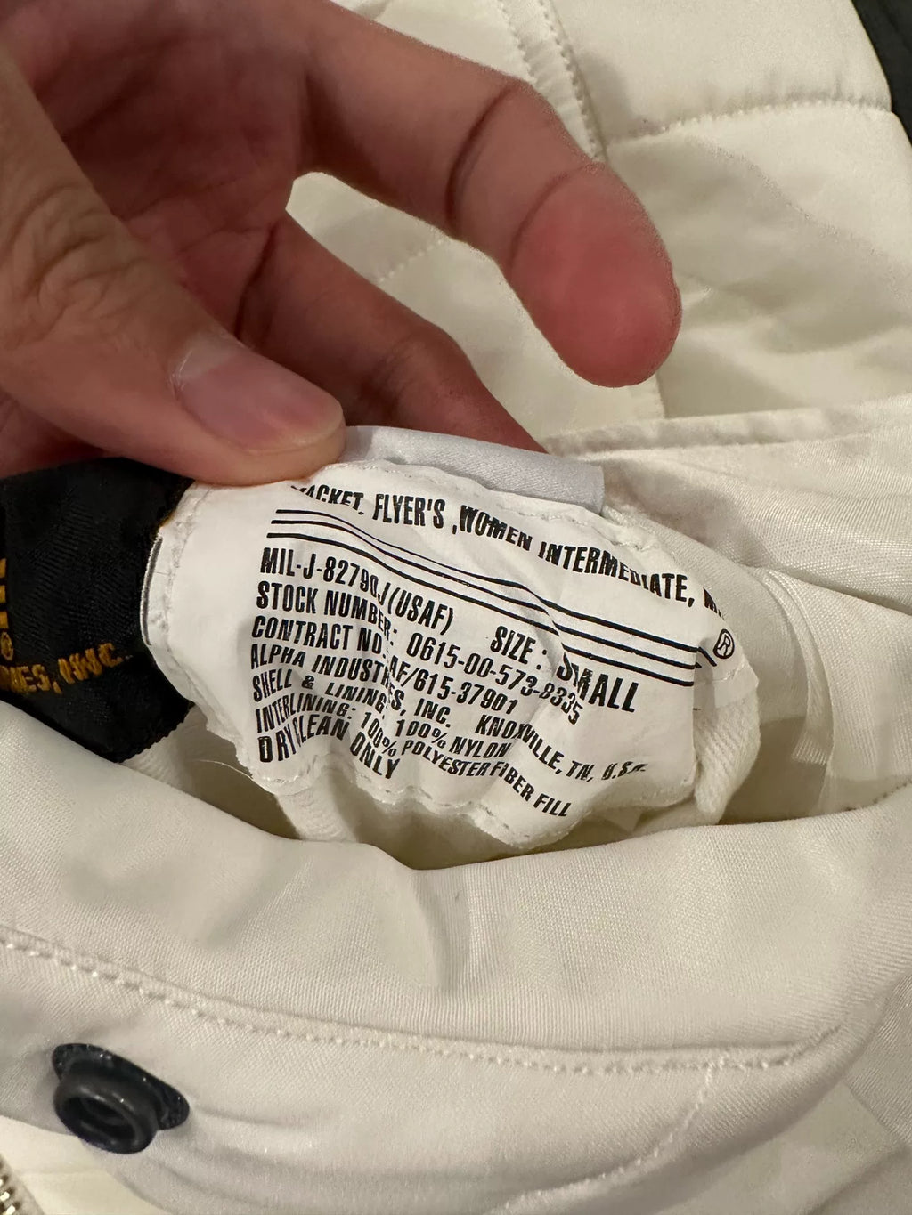 Vetements White Reversible Down Vest