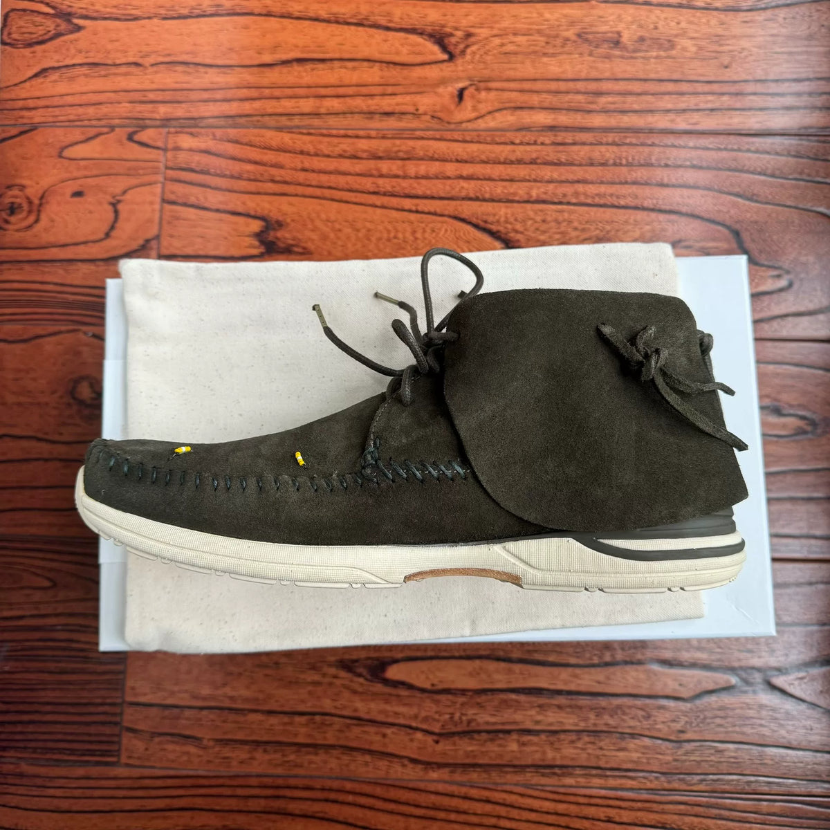 Visvim 21aw FBT Lhamo Folk Fringe Casual Shoes