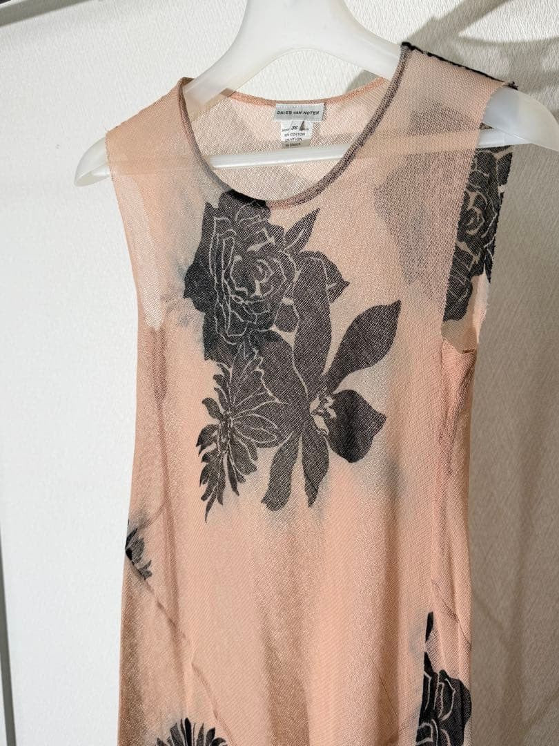 Dries Van Noten Floral Sleeveless Dress
