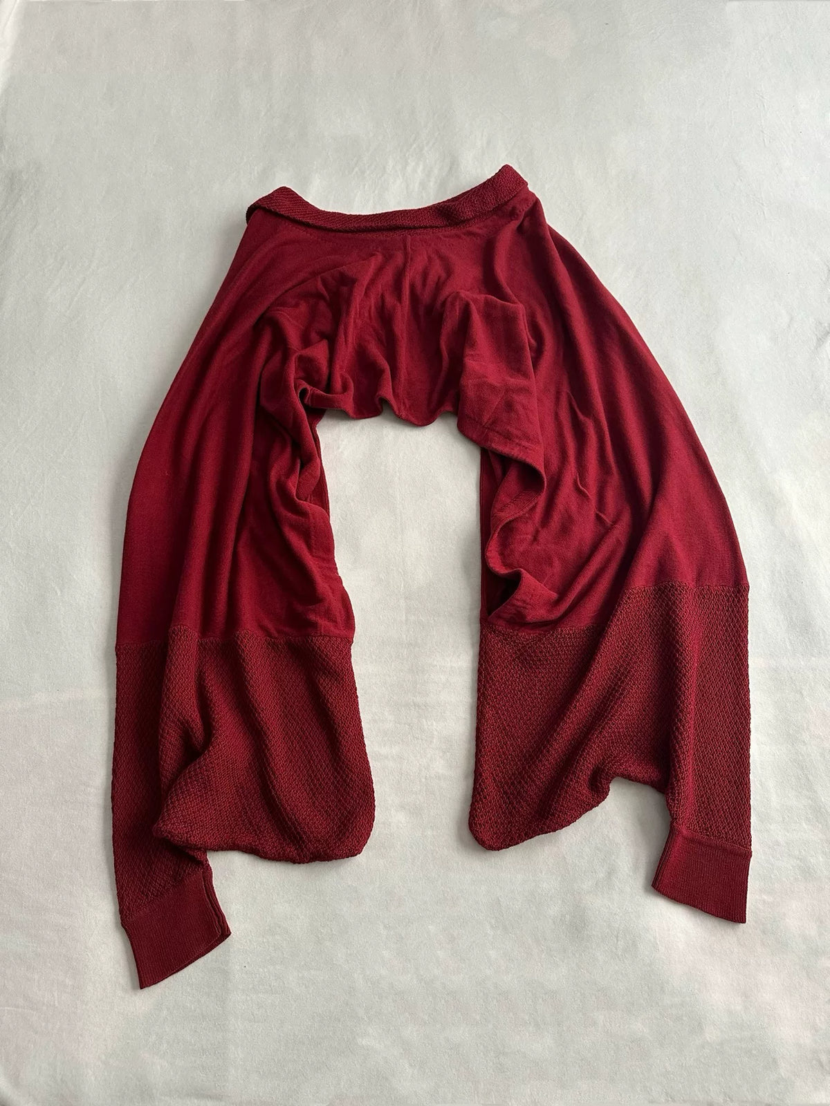 Vivienne Westwood Cape Burgundy Shawl