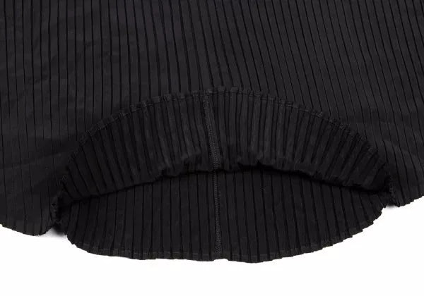Issey Miyake Vintage Black Disc Pleated Top