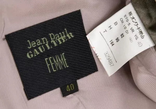 Jean Paul Gaultier Vintage Brown Cutout Vest