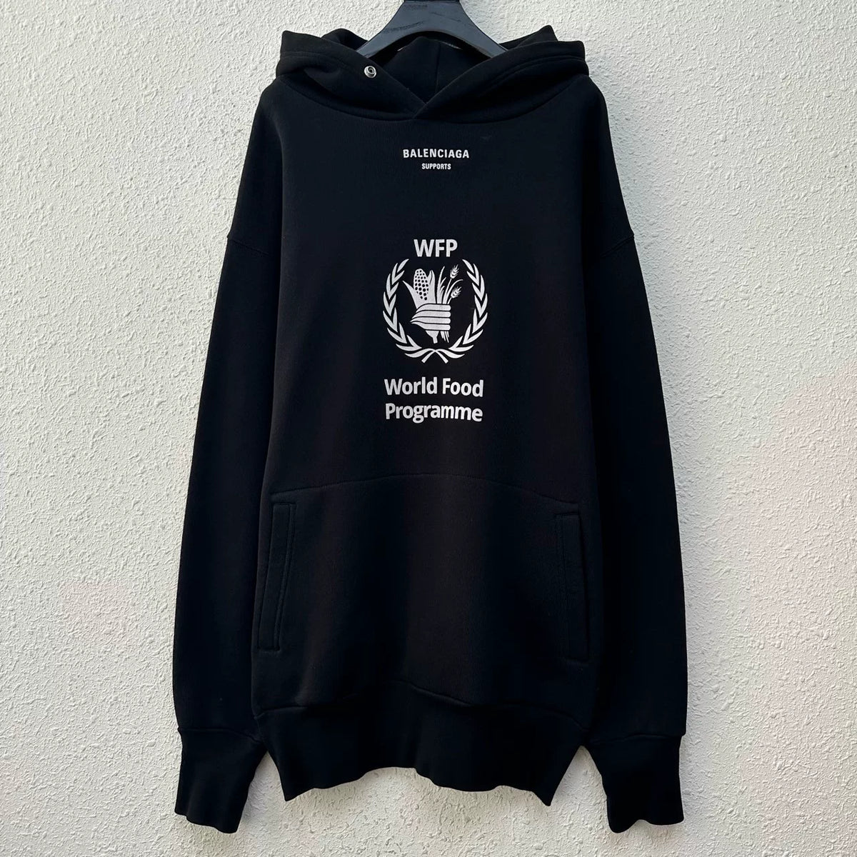 Balenciaga WFP World Food Programme Hooded Sweater