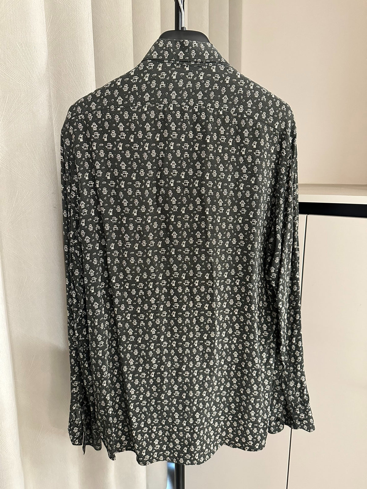 Saint Laurent SS19 Silk Doll Shirt