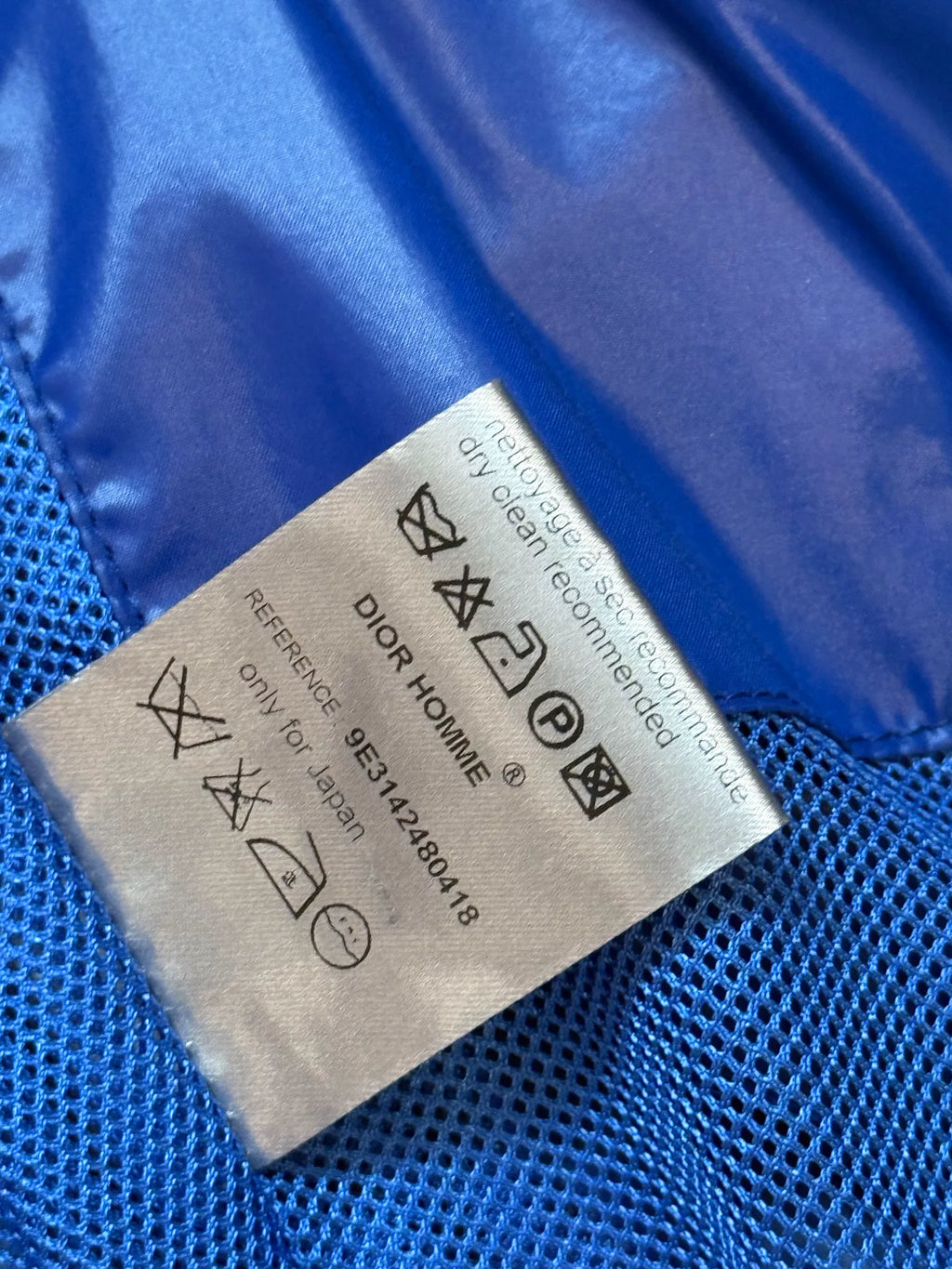 Dior Homme SS09 Electric Purple Four-Zip Jacket