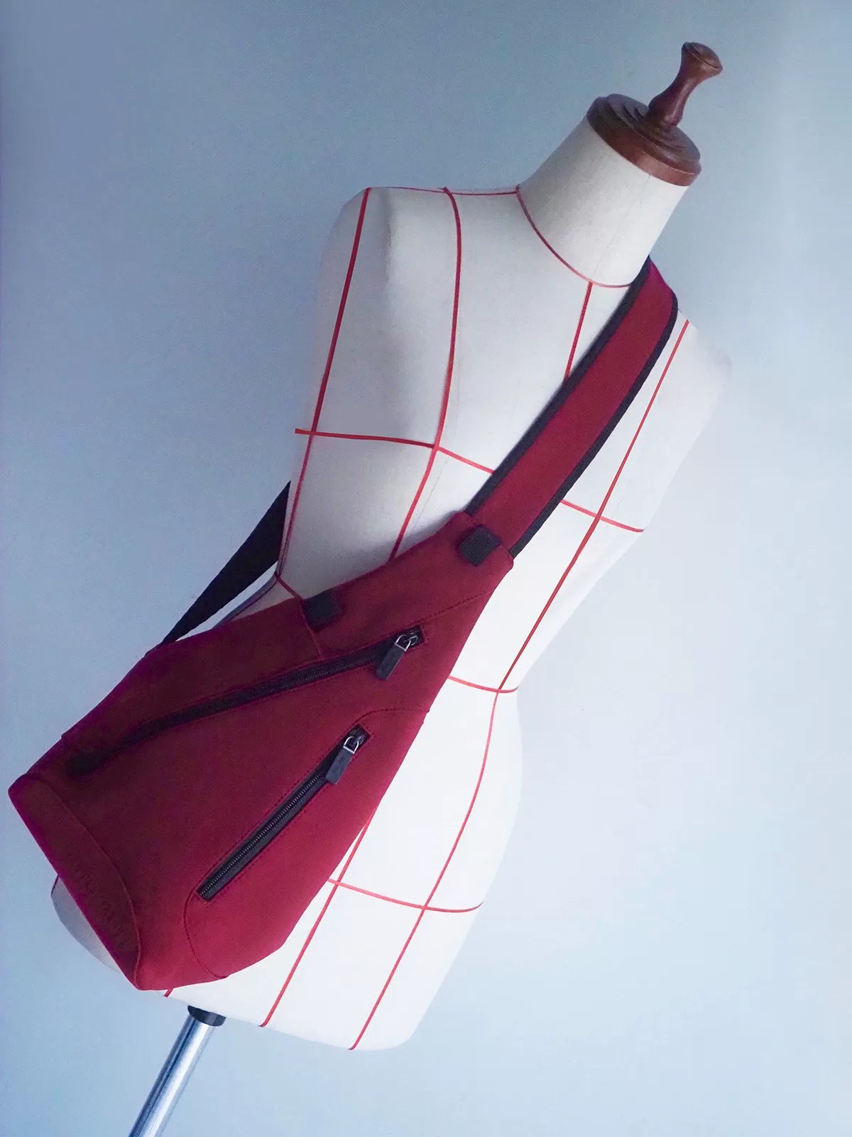 Miu Miu 1999s Nylon Color-Block Backpack
