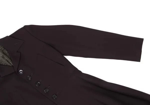 Jean Paul Gaultier Vintage Purple Double-Breasted Coat