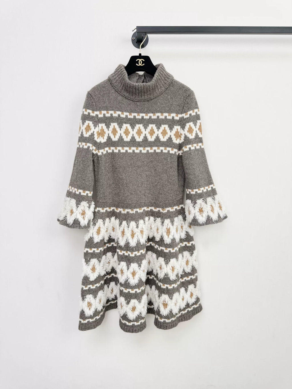 Chanel Snow Collection Knit Dress