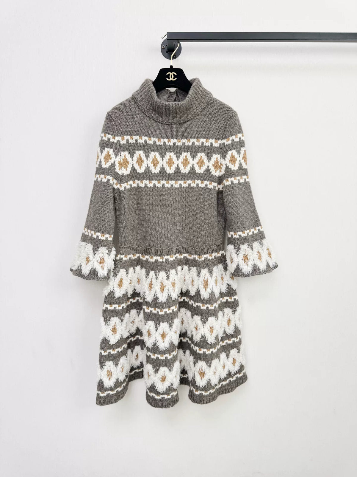 Chanel Snow Collection Knit Dress