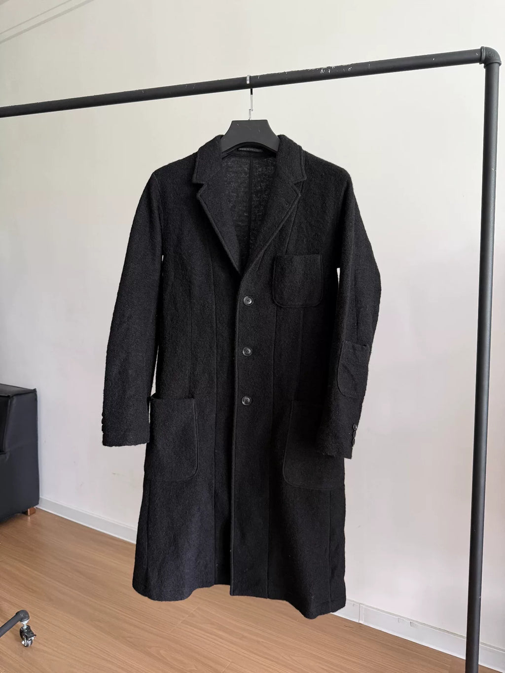Yohji Yamamoto Costume Wool Blend Coat