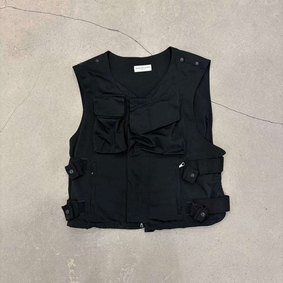 Dries Van Noten AW03 Cargo Pocket Vest