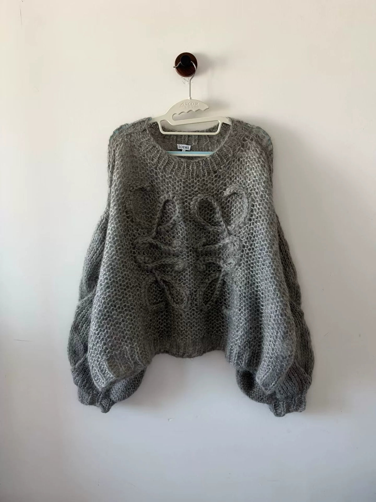 Loewe Grey Mohair Sweater