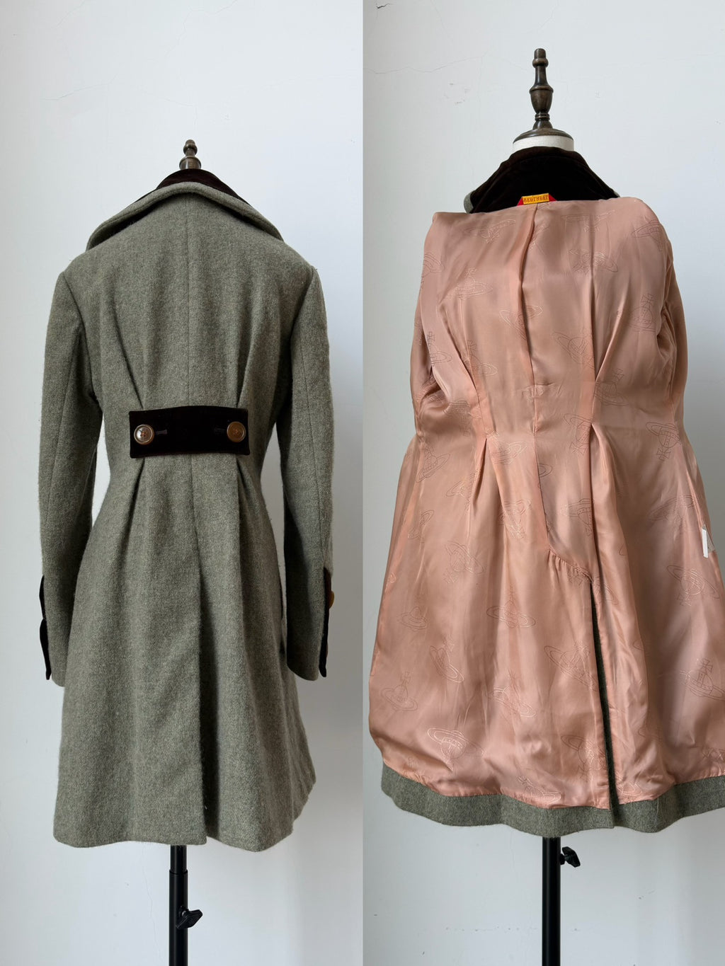 Vivienne Westwood red label double-breasted vintage coat