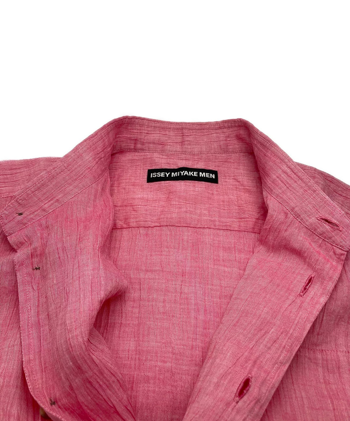 Issey Miyake Linen Short Sleeve Shirt