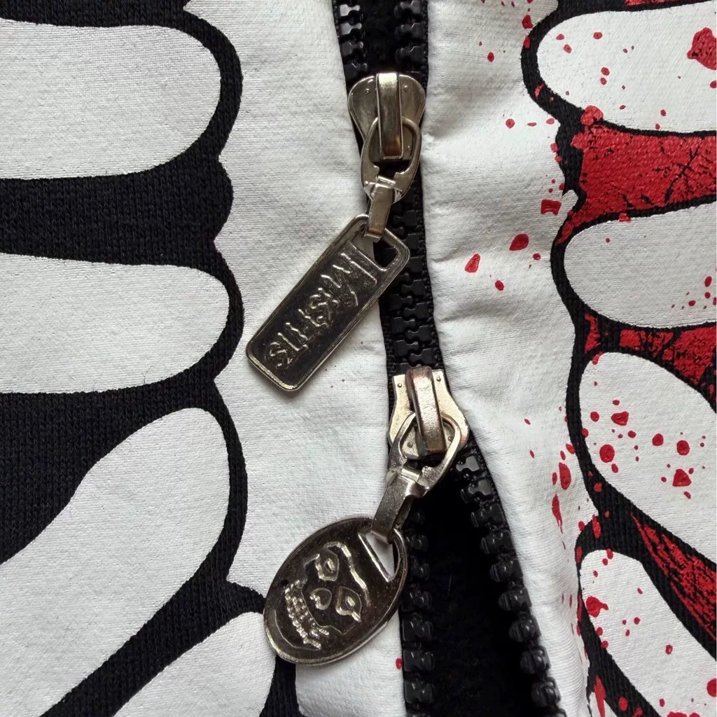 Vintage Misfits Mask Zip Hoodie 2008